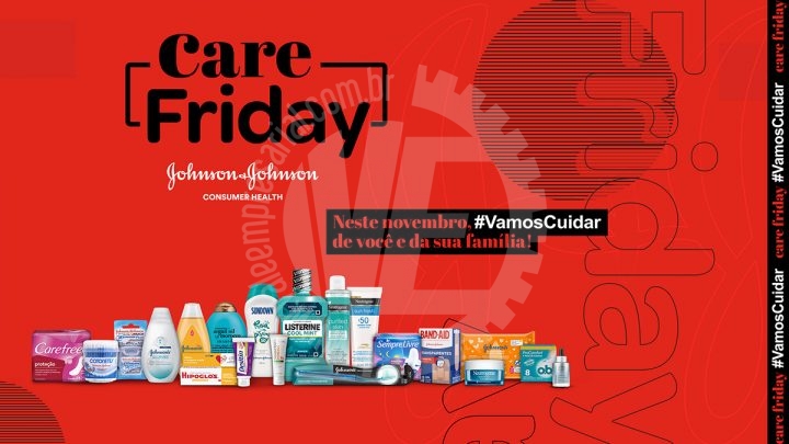 Johnson & Johnson realiza Care Friday com descontos em todas as marcas